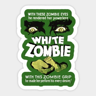 White Zombie - Bela Lugosi Horror Classic Sticker